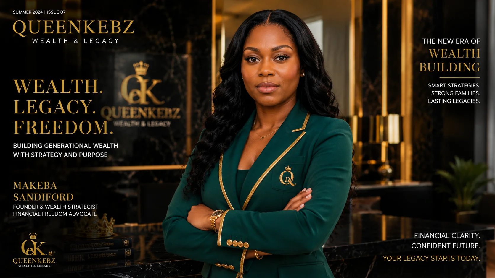 QueenKebz Wealth & Legacy LLC Magazine Feature